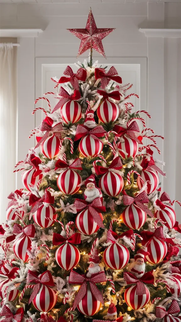 red and white christmas tree ideas hobby lobby