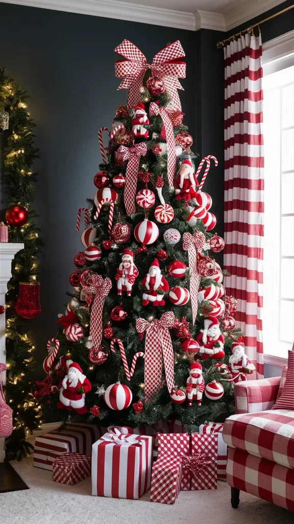 red and white christmas tree ideas hobby lobby