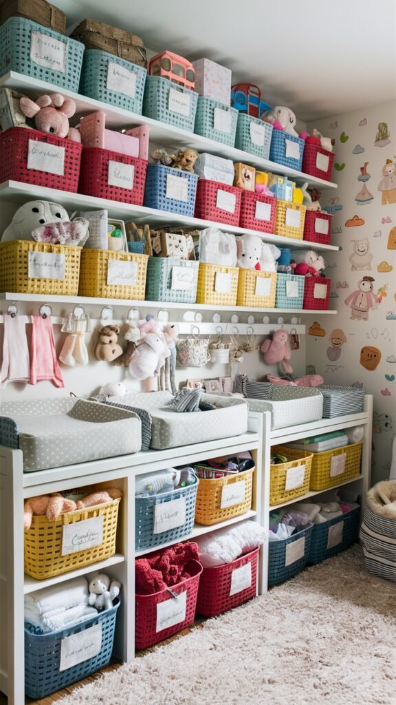 12+ Clever Nursery Organization Tips for a Well-Ordered Space