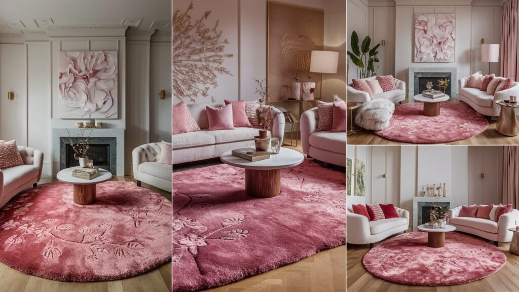 Pink Living Room Inspiration