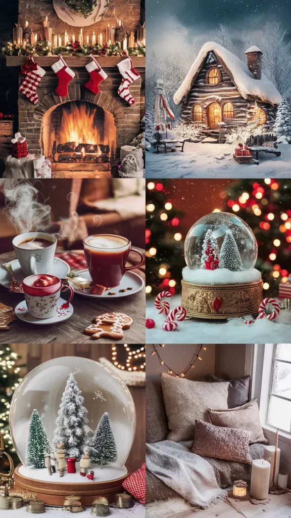 christmas wallpaper collage