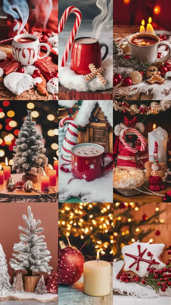 christmas wallpaper collage