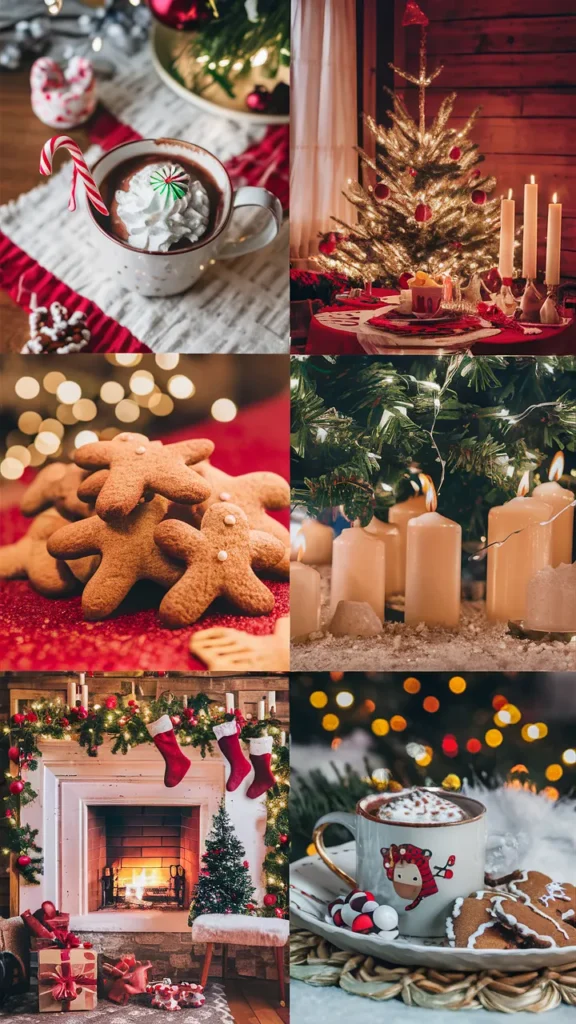christmas wallpaper collage
