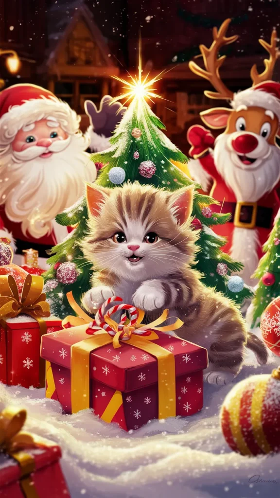 christmas wallpaper cute