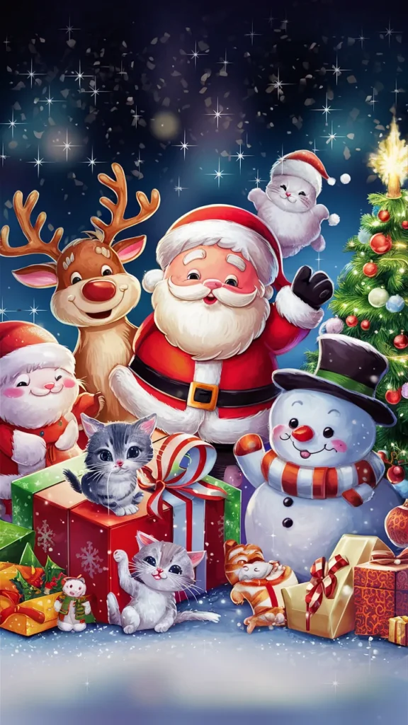 christmas wallpaper cute