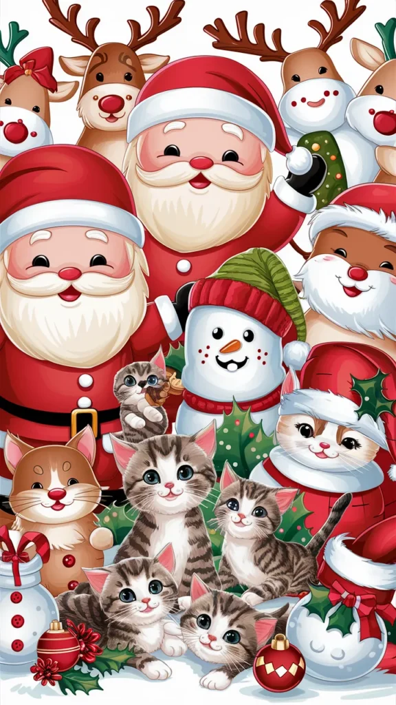christmas wallpaper cute
