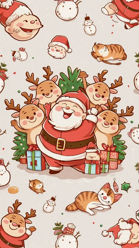 christmas wallpaper cute