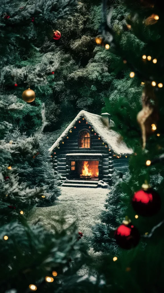 christmas wallpaper green