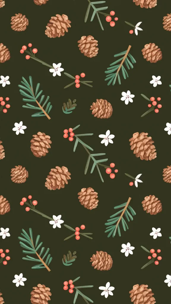christmas wallpaper green