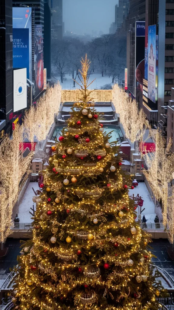 christmas wallpaper nyc