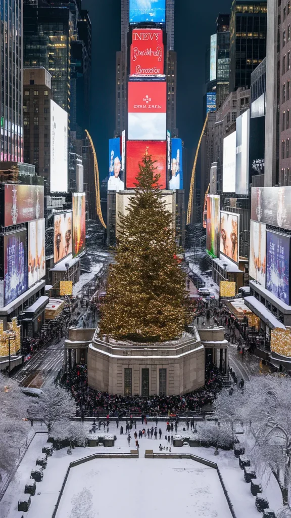 christmas wallpaper nyc