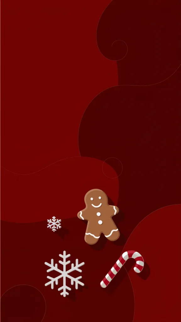 christmas wallpaper red