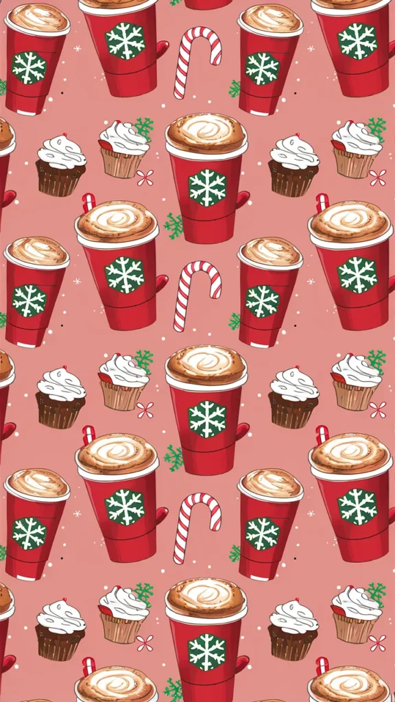 christmas wallpaper red
