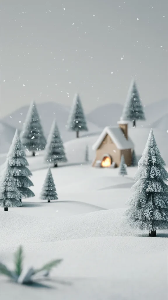 christmas wallpaper white