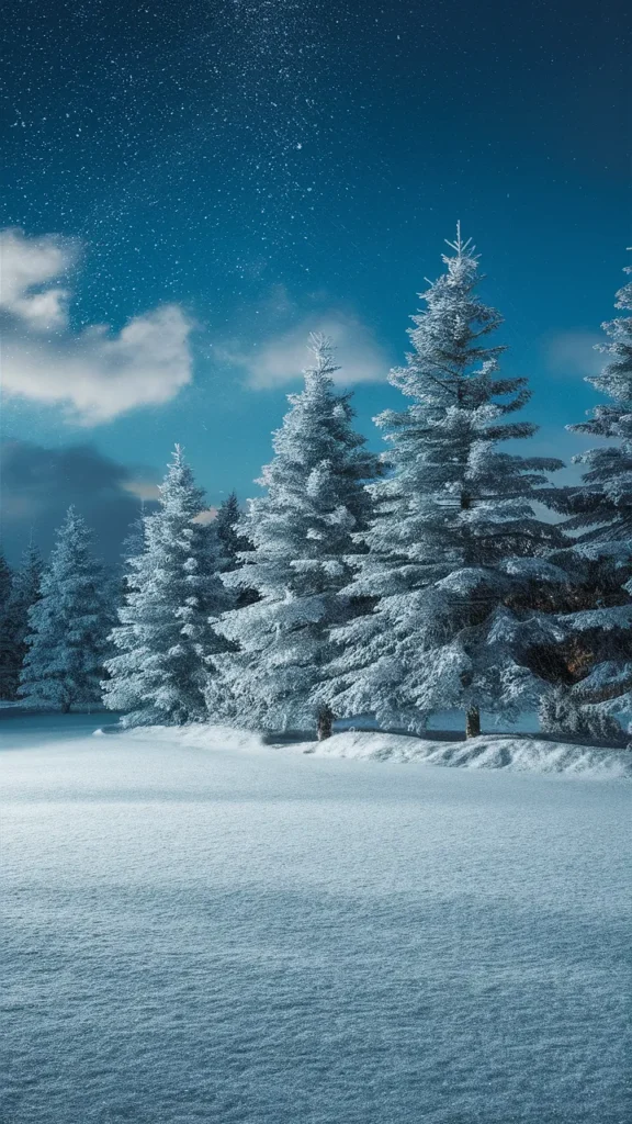christmas wallpaper white