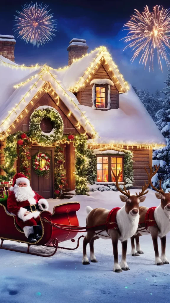 christmas wallpaper vintage