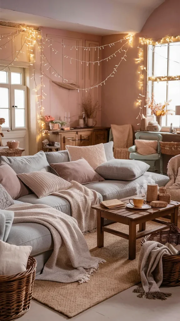cozy fairycore living room