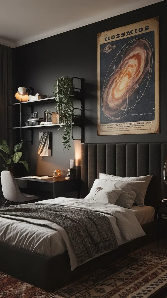 Dark Academia Bedroom for Kids