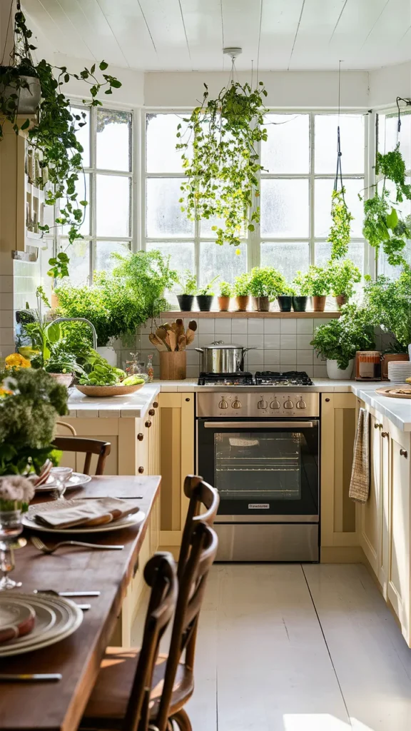indoor garden kitchen