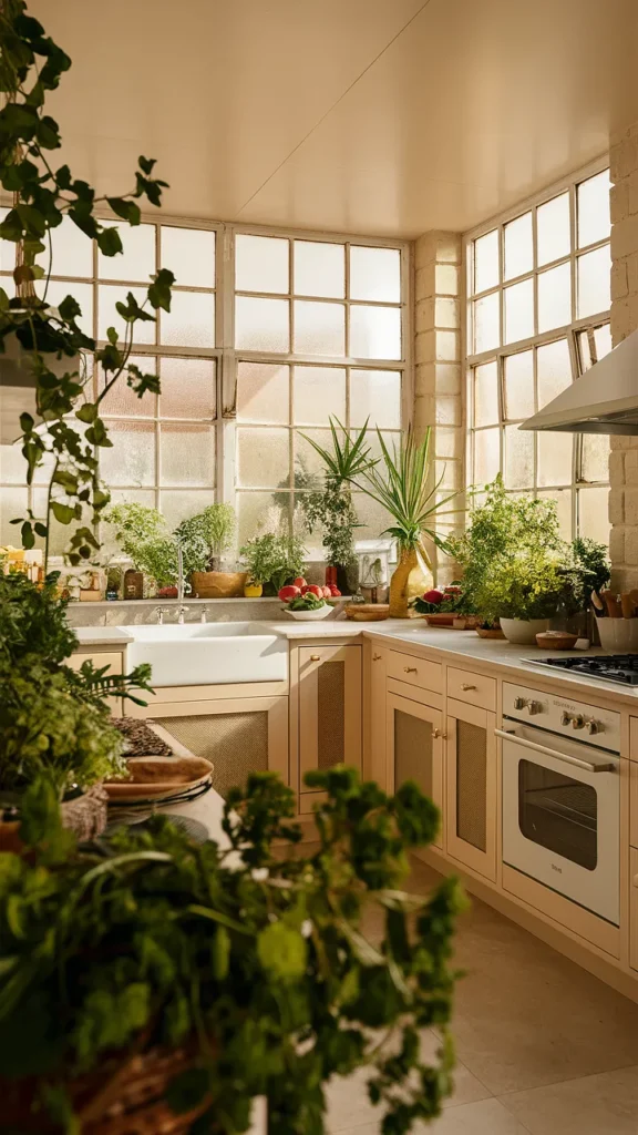 indoor garden kitchen