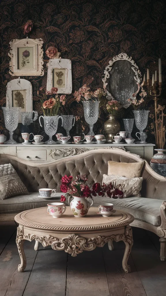 vintage fairycore living room