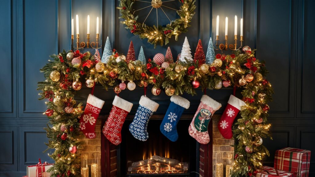 christmas mantle decorations