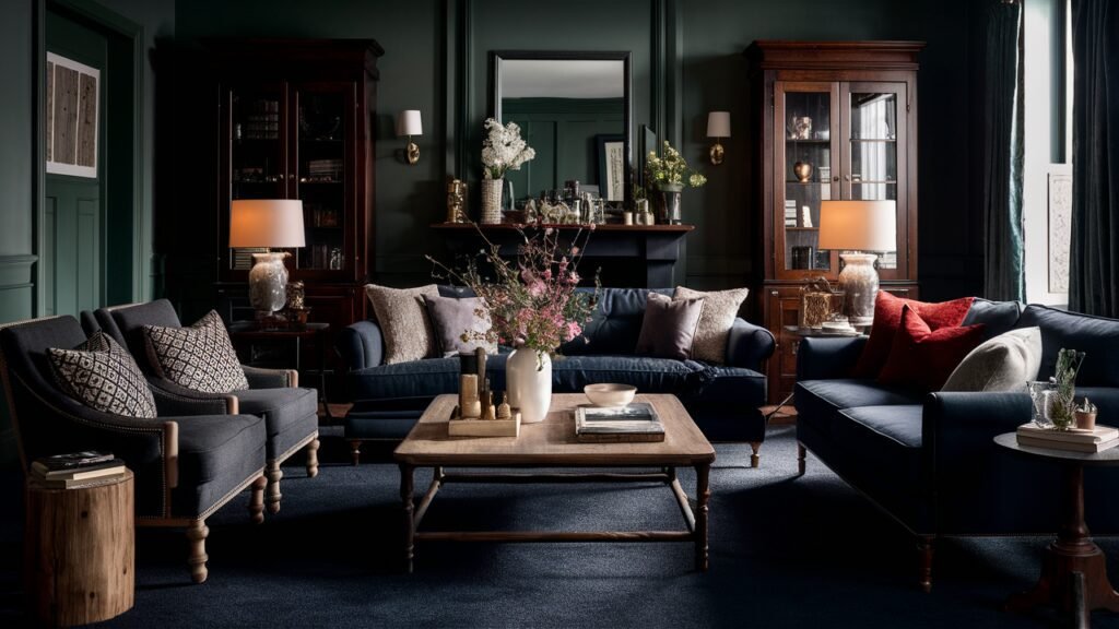 Dark Living Room