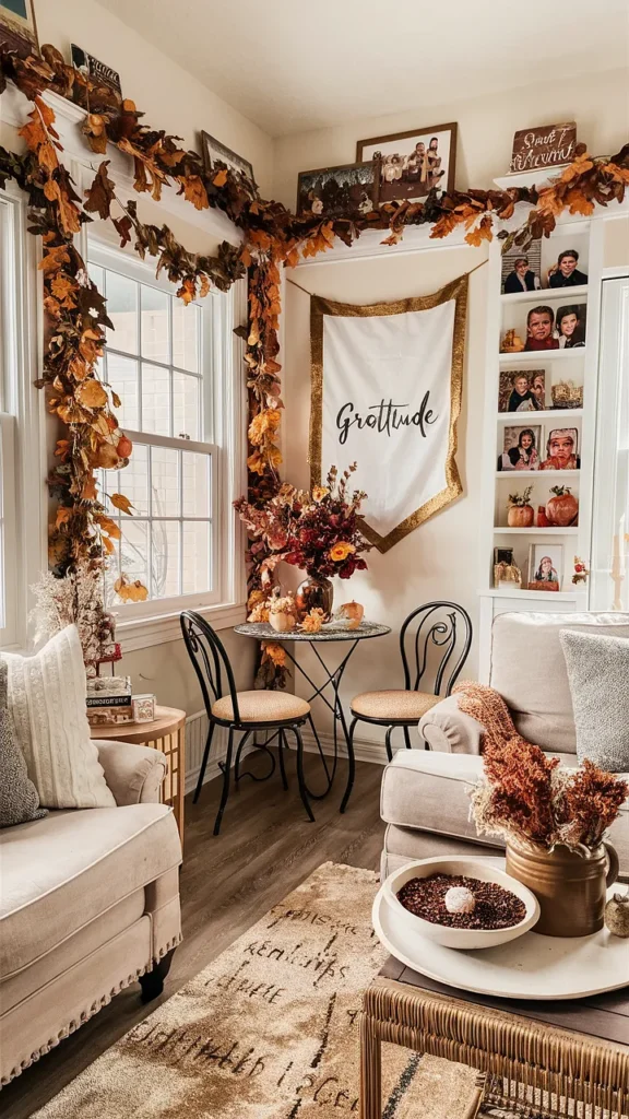thanksgiving decor ideas for living room