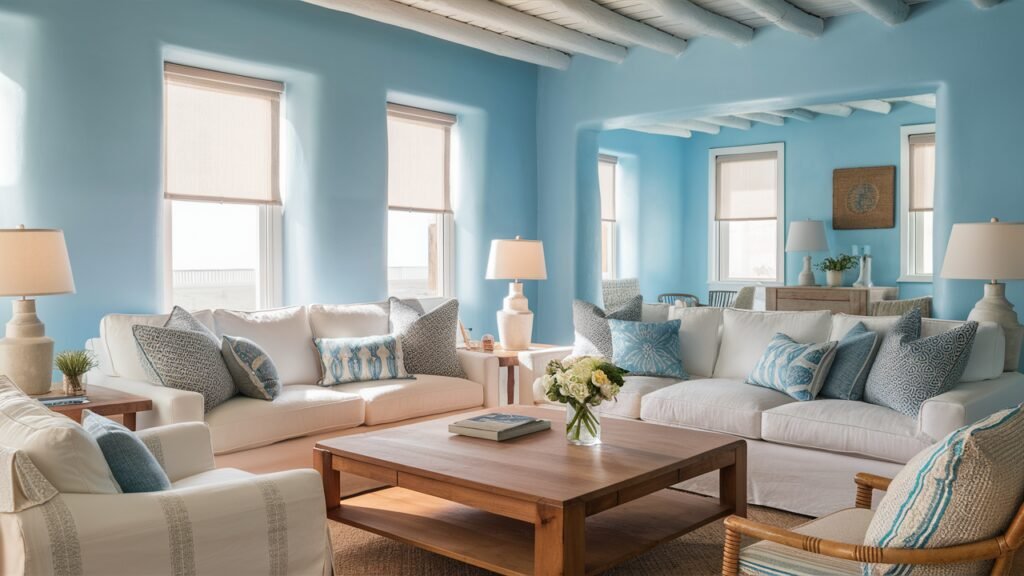 blue living room ideas