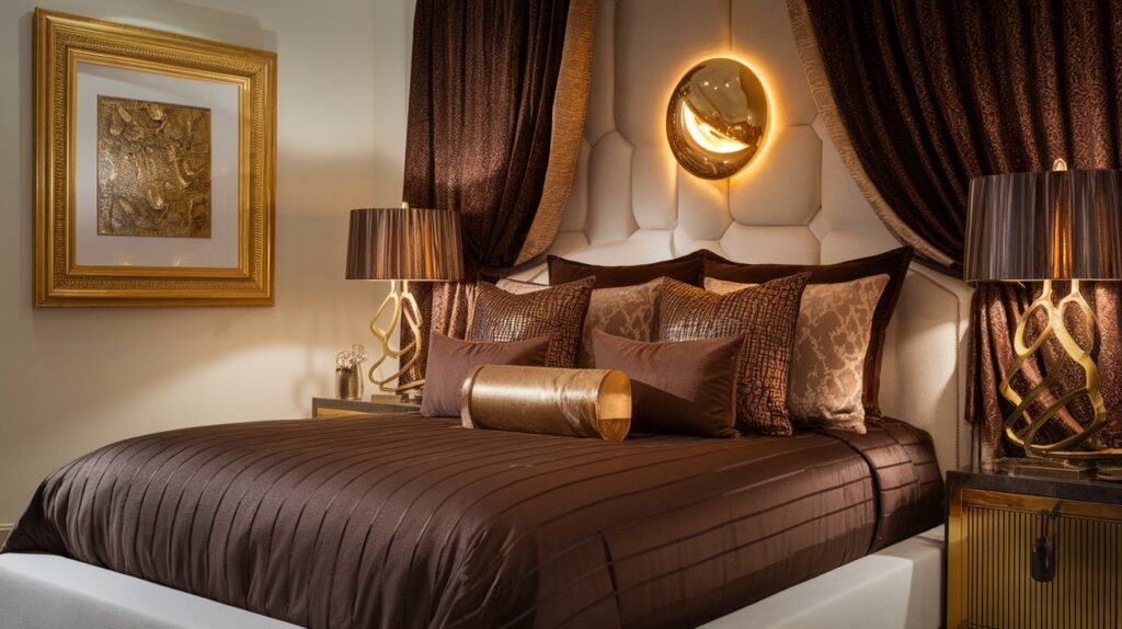Chocolate Brown Bedroom