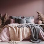 mauve bedroom