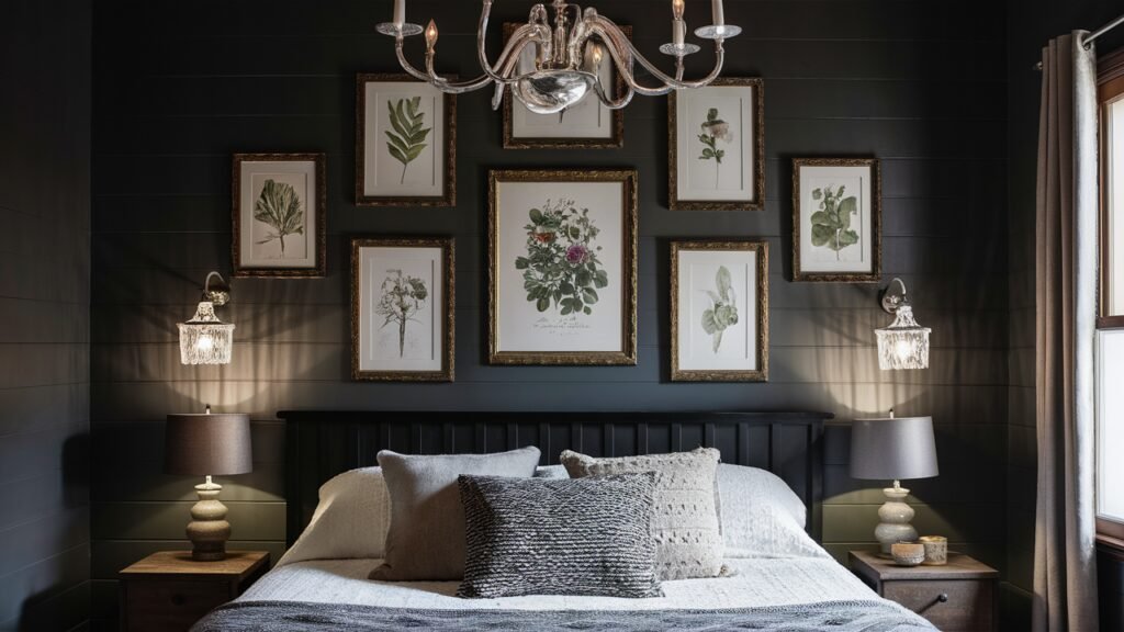 Dark Cottagecore Bedroom