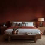 Cozy Dark Earthy Bedroom