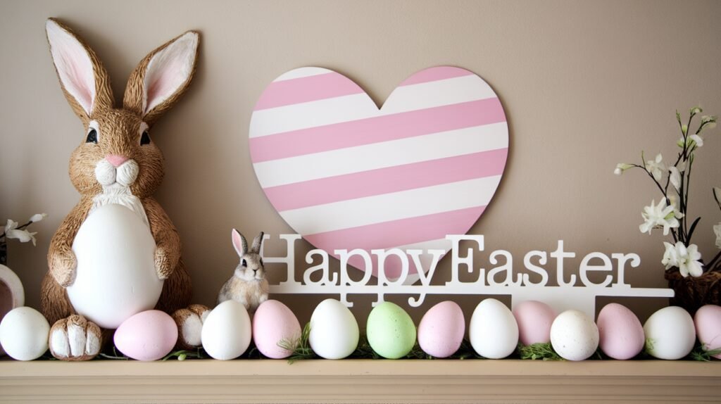 Easter Mantle Decor