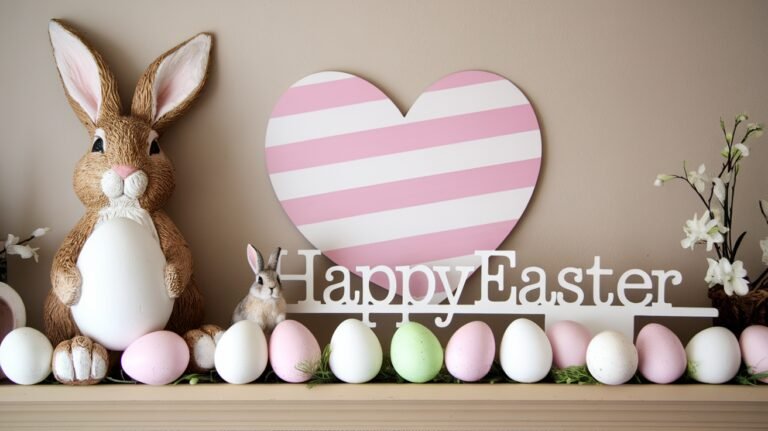 Easter Mantle Decor