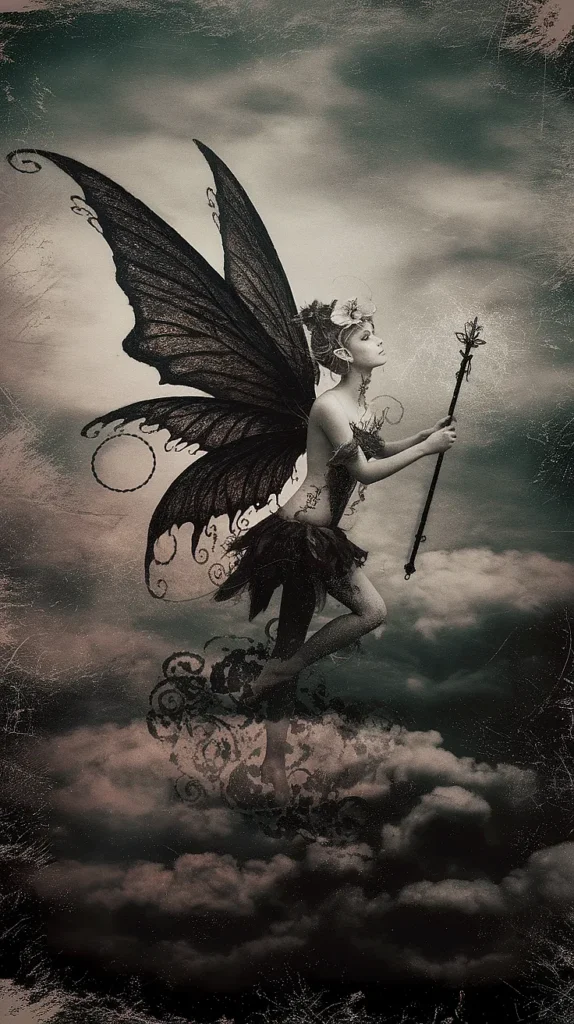 Dark Wallpaper Grunge Fairy