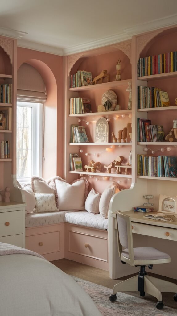 light academia kids bedroom