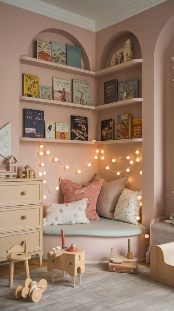 light academia kids bedroom