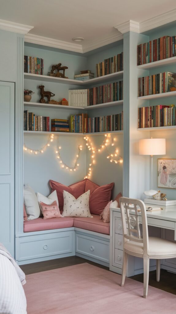 light academia kids bedroom