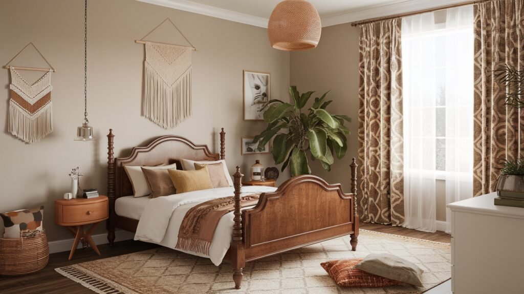 Boho Bedroom Curtains