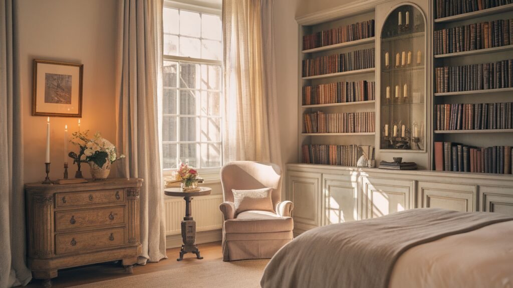 light academia bedroom