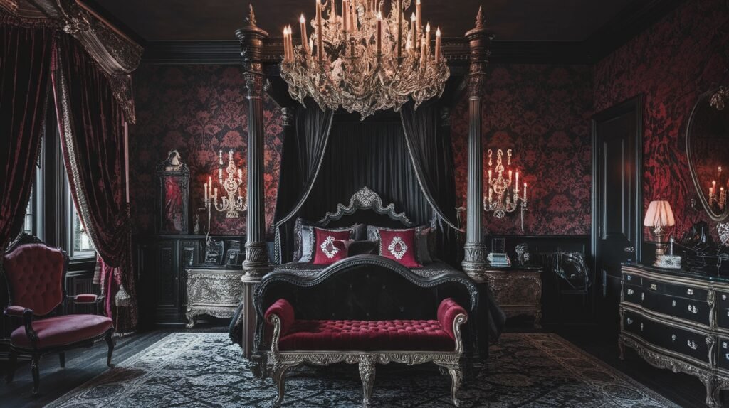gothic bedroom