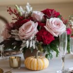 winter flowers home decor