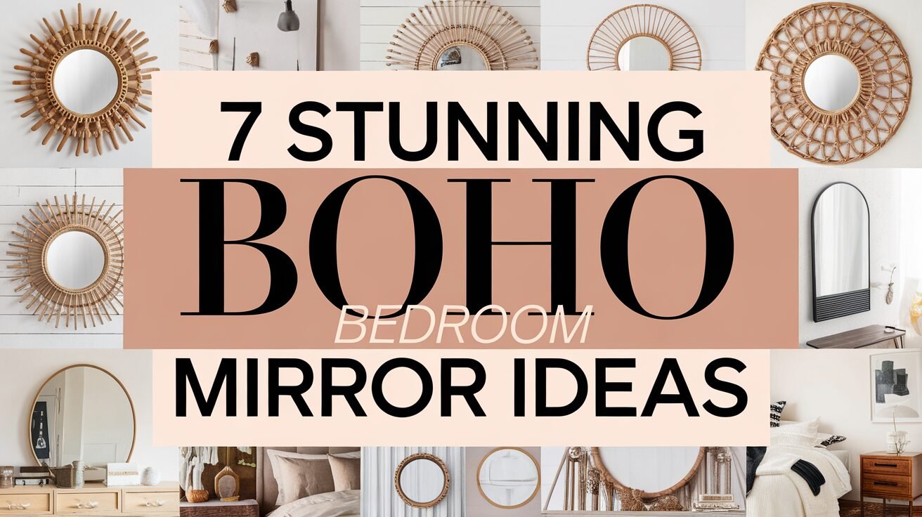 boho bedroom mirror