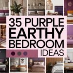 Purple Earthy Bedroom Ideas