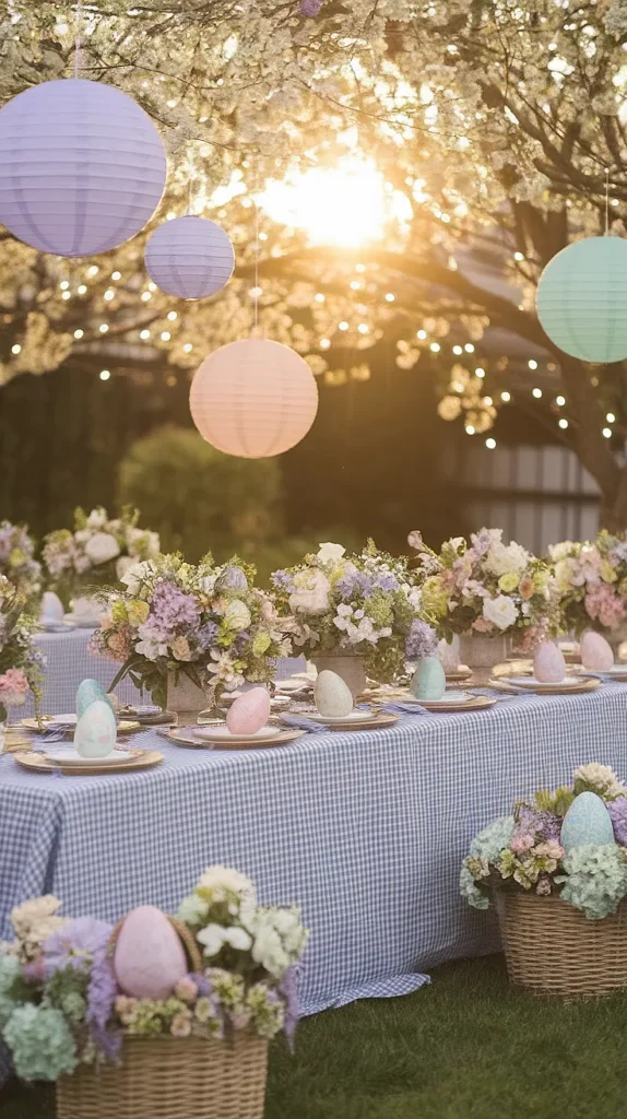 easter decorations outdoor party