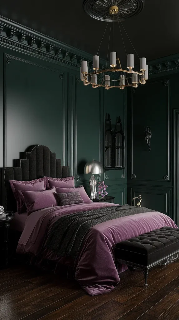 gothic bedroom colors
