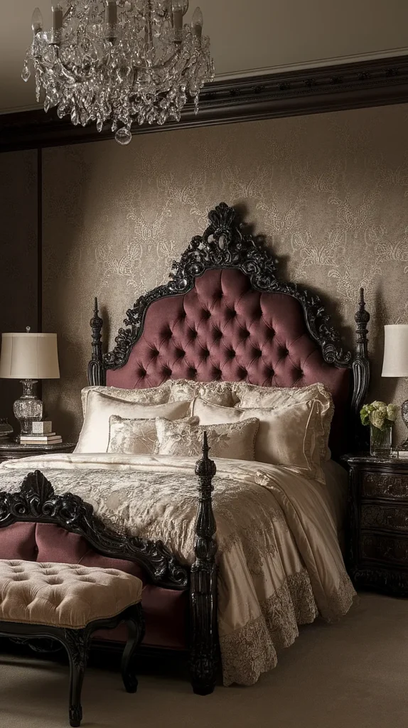 gothic bedroom elegant