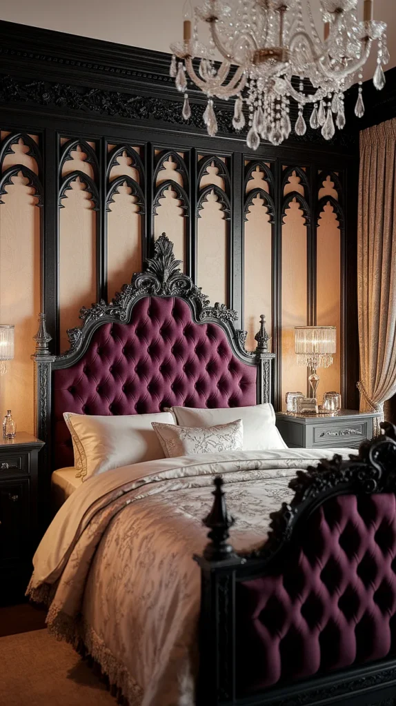 gothic bedroom elegant