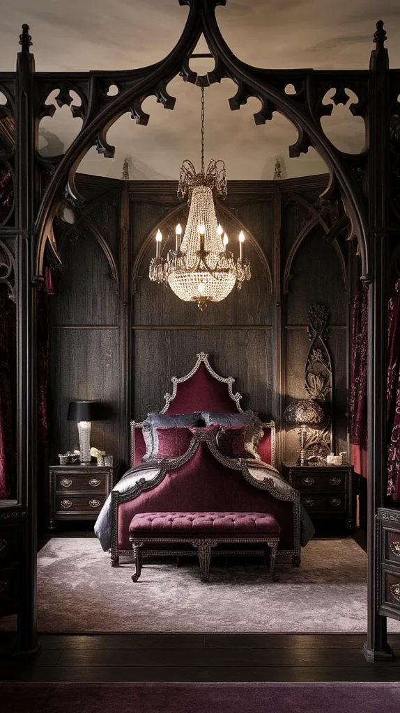 gothic bedroom elegant